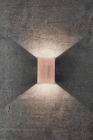 Nordlux Fold 10 Vegglampe Kobber 3000K_4