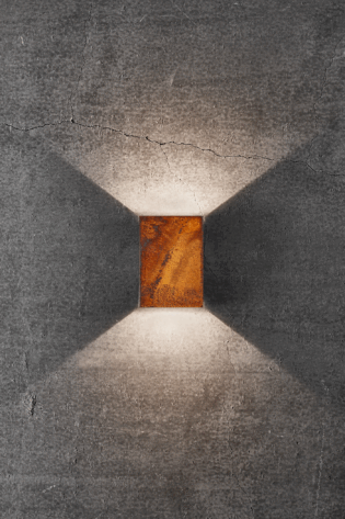 Nordlux Fold 10 Corten Vegglampe 3000K_3