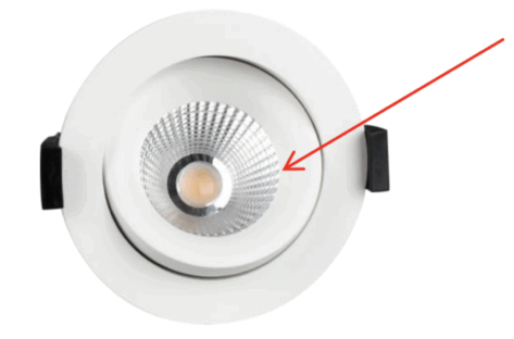 R-Line Eris 360 8W 2700K Matt Hvit - 6PK-tilt