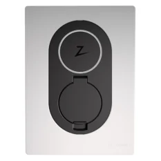 Zaptec Go Front deksel Sky Hvit