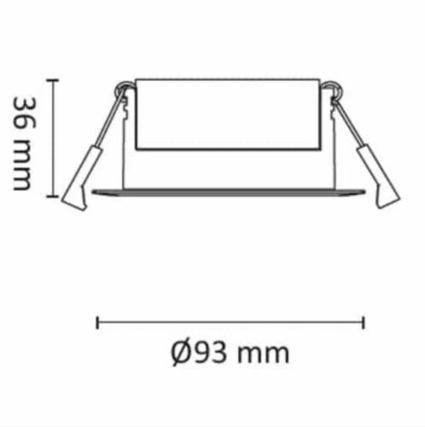 Unilamp Switch Gyro Downlight 30004000K Hvit_4