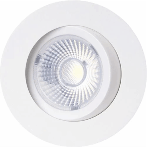 Unilamp Gyro Eco 8W 720lm 2700K IP44 Hvit (40-pack)_1