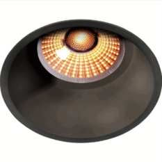 Unilamp Downlight UniCone 83 8W 700lm 3000K Sort