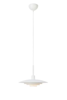 Markslöjd Piny Pendel 35cm Hvit – Taklampe E27