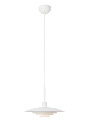 Markslöjd Piny Pendel 35cm Hvit – Taklampe E27