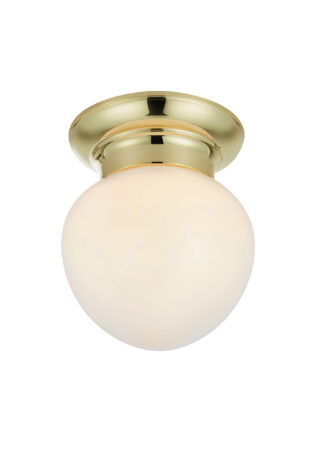 Markslöjd RONDA Baderom Taklampe IP44 Hvit/Messing