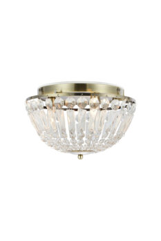 Markslöjd ESTELLE Antikk Messing Taklampe 3xG9 IP44