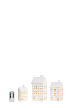 Markslöjd ETON Borddekorasjon 3-sett – Hvit