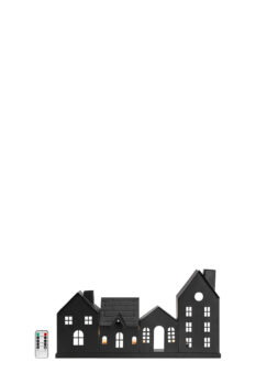 Markslöjd WELLS Borddekorasjon 3L – Sort Metall