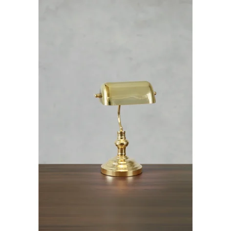 Markslöjd BANKERS Bordlampe 42 cm – Messing_2