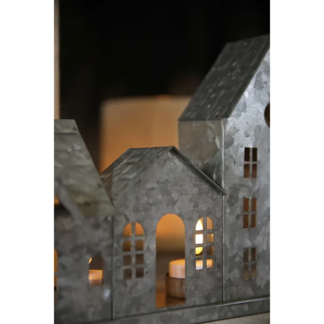 Markslöjd WELLS Borddekorasjon 3L – Antikk Sink