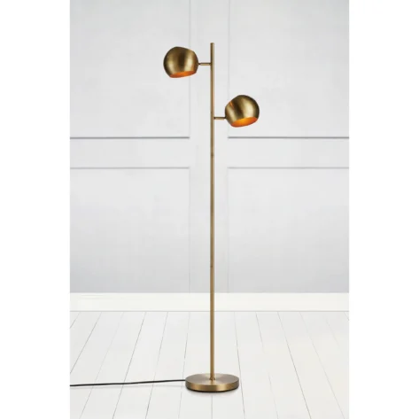 Marksløjd Gulvlampe Edgar 2L Antikk