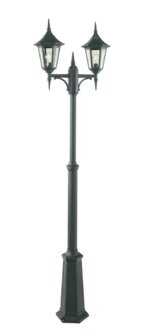 Norlys Modena 302 Stolpelampe E27 IP54 – Sort