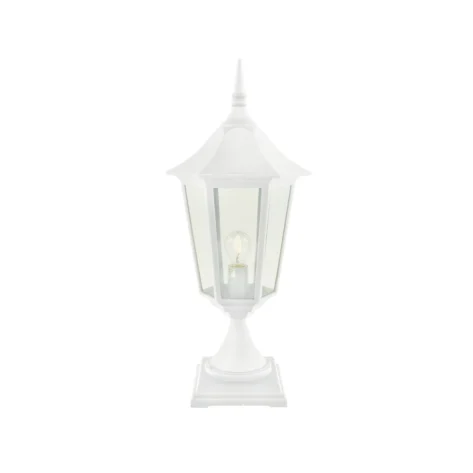 Norlys Modena 384 E27 Portstolpelykt IP44 – Hvit