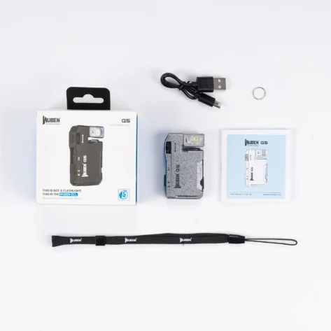 WUBEN G5 Kompakt Lykt - 400LM Ice Crack_7