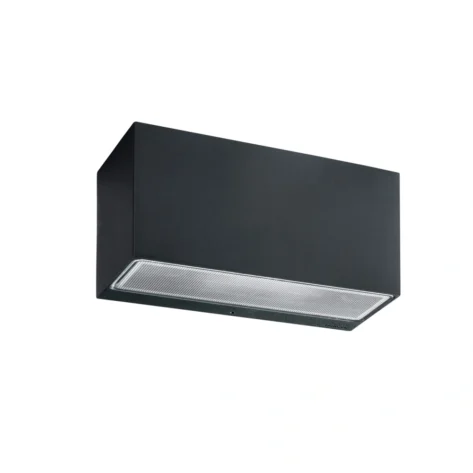 Norlys Asker 1720 Utendørs Vegglampe Sort 3000K IP65