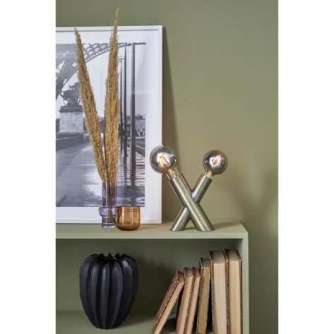 Marksløjd Simul Bordlampe E27 2L Antikk Messing