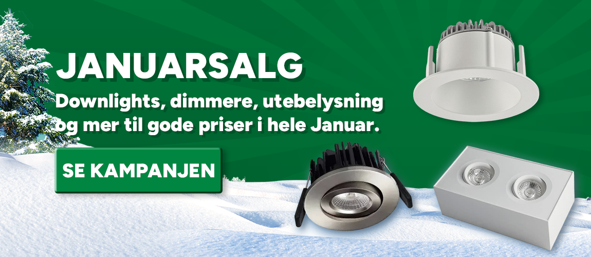 Januarsalg 2026 - Nordic-LED