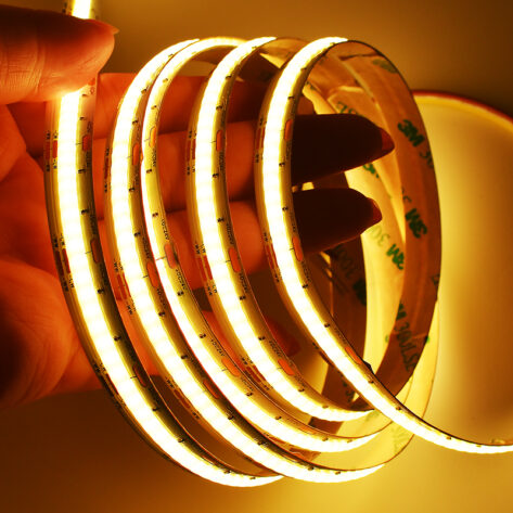 NP COB LED Stripe CCT 24V 12Wm 608 LEDm CRI 90+ 10M