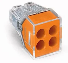 WAGO 4-Leder Innstikklemme 773-108 100 pk