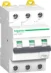 Schneider Jordfeilautomat IC60 3P 16A 30MA C 10kA