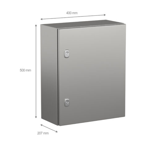Schneider Electric Spacial S3X Rustfritt Skap 50x40x20 IP66_2