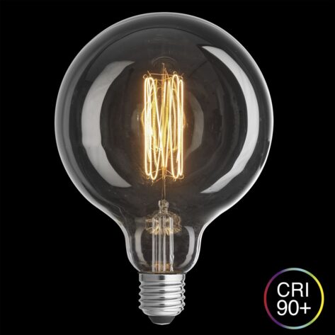 Unison Edison LED Glob 125 Klar E27 2W 2200K Dimbar