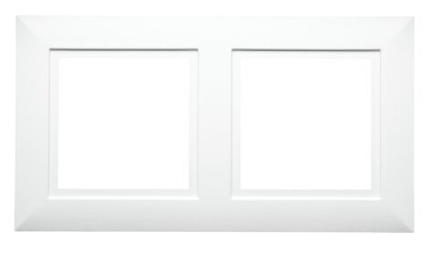 SG Soft Square Hvit 2X Ramme stål