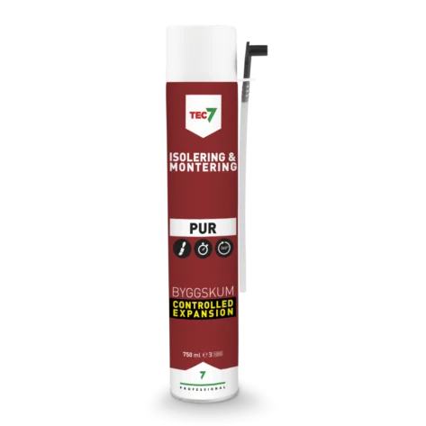 Tec7 Byggskum PUR 750 ml
