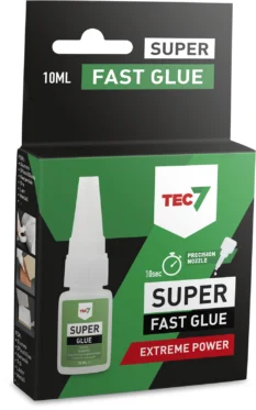 Tec7 Superlim 10 ml – Hurtiglim Glass, Metall og Plast