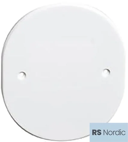 ELKO Vegglokk 1.5 Hull Tett RS Nordic Renhvit