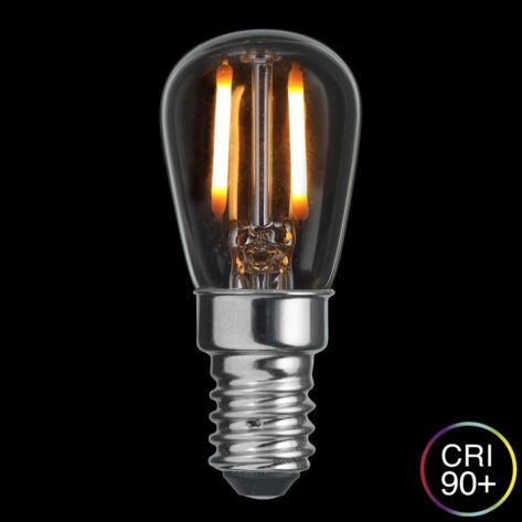 Unison LED Pære Klar E14 2.2W 2700K Dimbar – 230lm