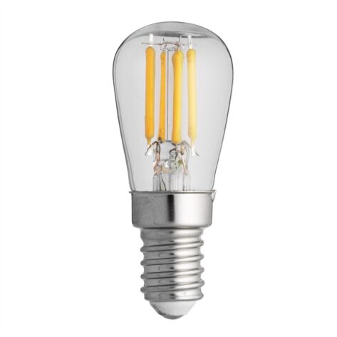 Unison LED Pære Klar E14 3.3W 2700K Dimbar