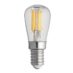 E14 LED Filamentpære Klar 3,3W 2200K Dimbar
