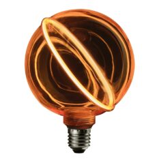 Dekor LED Globepære Gull 130 E27 4W 1800K