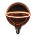 Designpære E27 Glob 130mm NERO 4W 1800K
