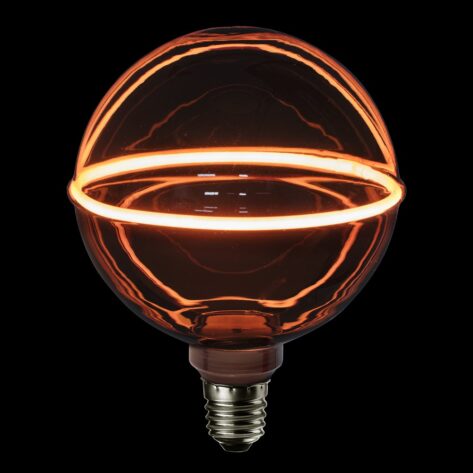 Designpære E27 Glob 130mm NERO 4W 1800K