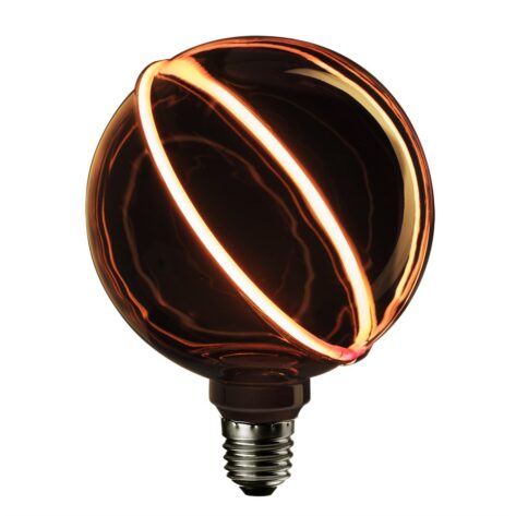 Dekor LED Globepære E27 130MM NERO 4W 1800K