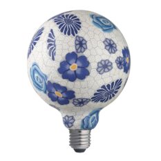 Dekor Globepære Flower 125mm E27 1.6W 2700K Dimbar