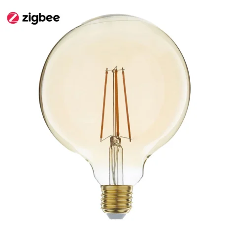 Zigbee Pære filament E27 Globe G125 2200K 5W