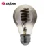 Zigbee filamentpære E27 A60 Smokey 2000–4000K 5W