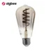 Zigbee E27 Edison Filament ST64 Smokey 2000–4000K 5W