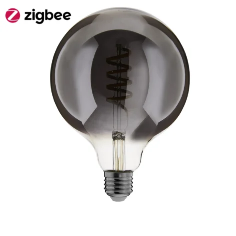 E27 Globe Zigbee filamentpære G125 Smokey 2000–4000K 5W