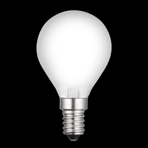 LED Kulepære E14 4W 2700K Matt 400lm – Unison CLASSIC