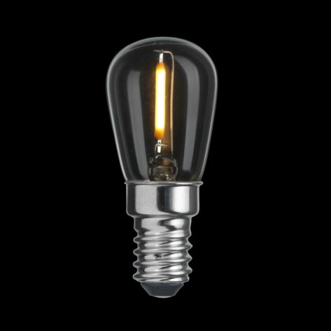 E14 LED Pære Klar 0.8W 2700K 50lm – Unison CLASSIC