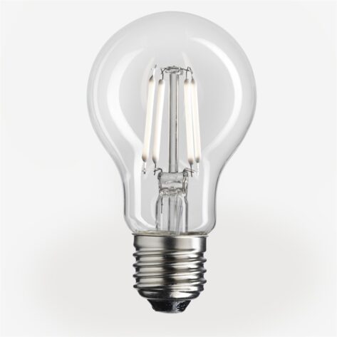 Filament LED E27 klar 6W 2700K dimbar 470lm – Unison