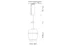 SG Zip Jelsa 1T Pendel Sort 6.5W 2700K – Eksklusiv pendellampe_1