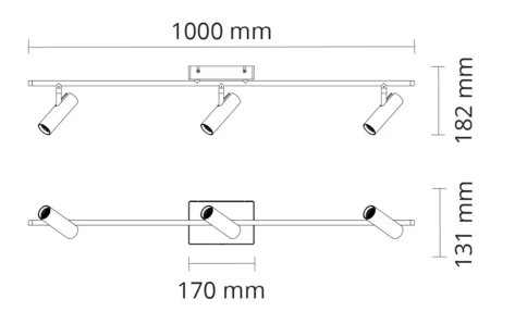 SG Tube Micro Track sort 18W 2700K – 3 spotter_1