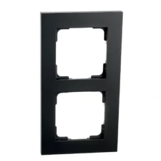 SG dobbel ramme sort 90mm – ramme 2-hull