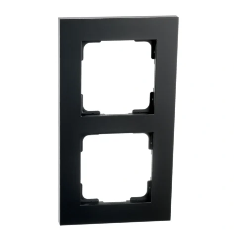 SG dobbel ramme sort 90mm – ramme 2-hull